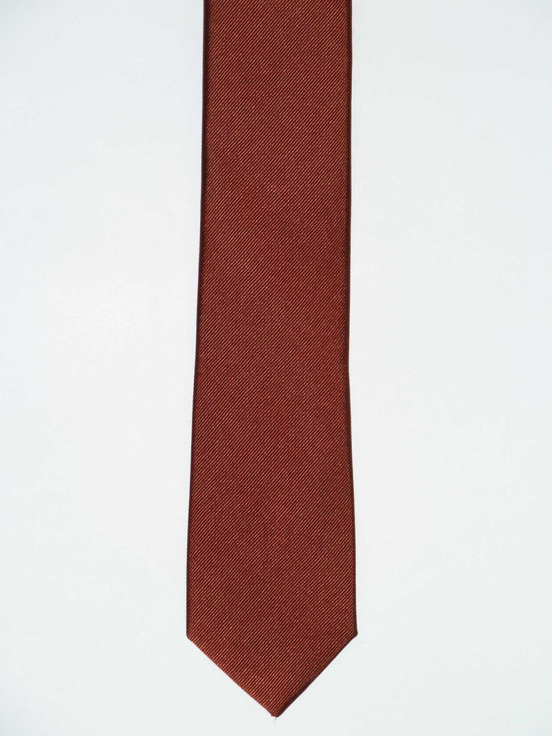 Krawatte, 100% Seide, 6cm slim, Ripps, Cognac