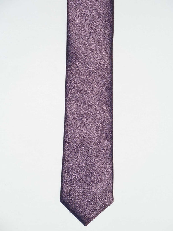 Krawatte, 100% Seide, 6cm slim, offene Struktur,  Rose
