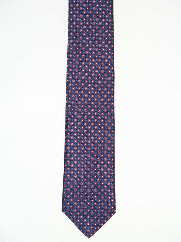 Krawatte, 100% Seide, 6cm slim, Minimal, Dunkelblau